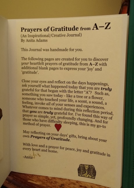 Prayers of Gratitude Introduction